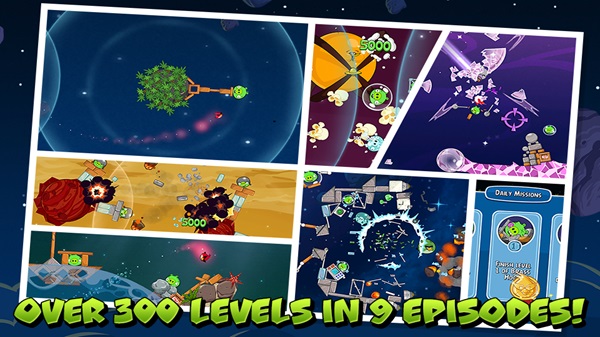 Angry Birds Space screenshot 2