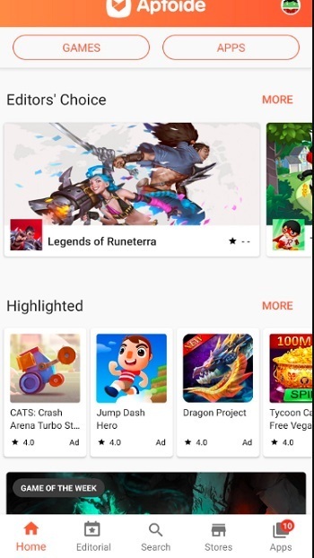 Aptoide screenshot 3
