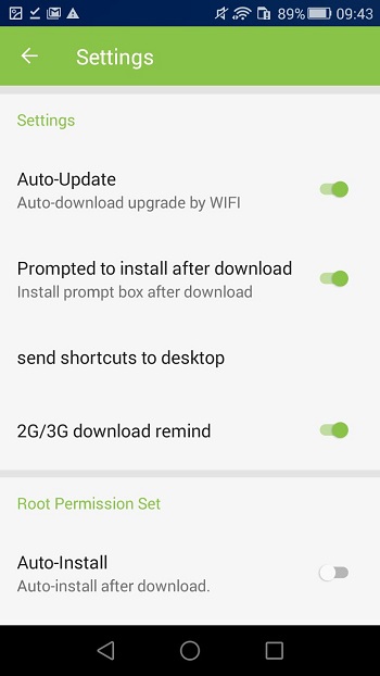 iRoot screenshot 2