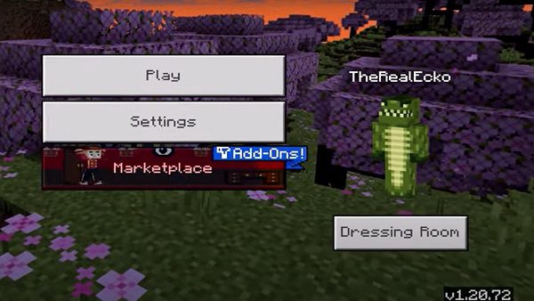 Minecraft 1.20.72 screenshot 1