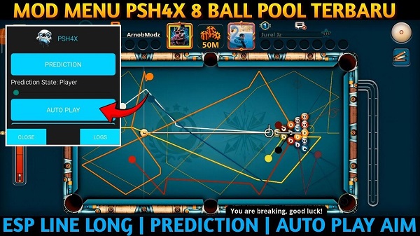 Psh4x 8 Ball Pool screenshot 2