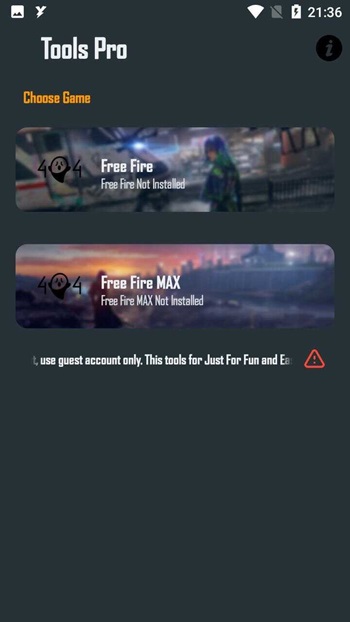 FF Tools Pro screenshot 1
