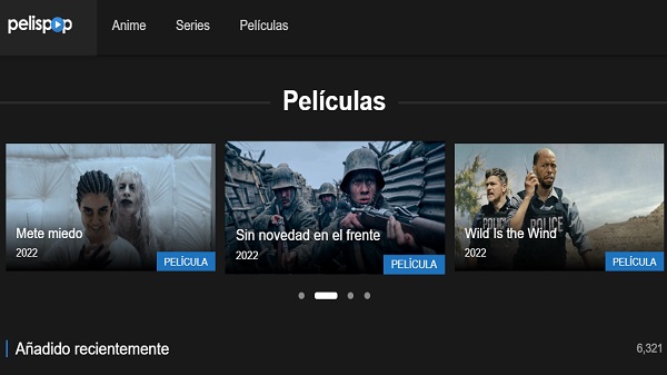 Pelispop screenshot 1