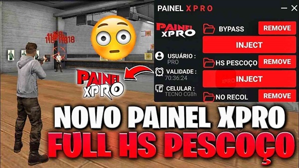 Xpro Panel ff Max screenshot 1