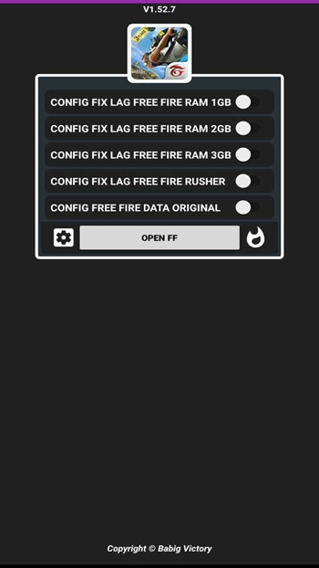 Config FF screenshot 3
