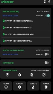 xManager Spotify 1