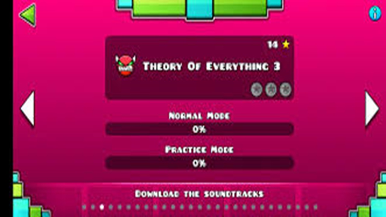 Geometry Dash 2.205 screenshot 1