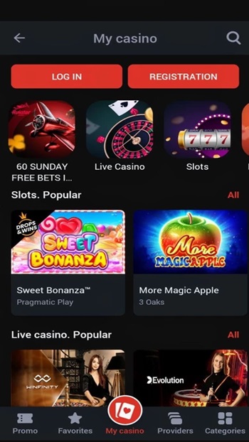 Megapari screenshot 2
