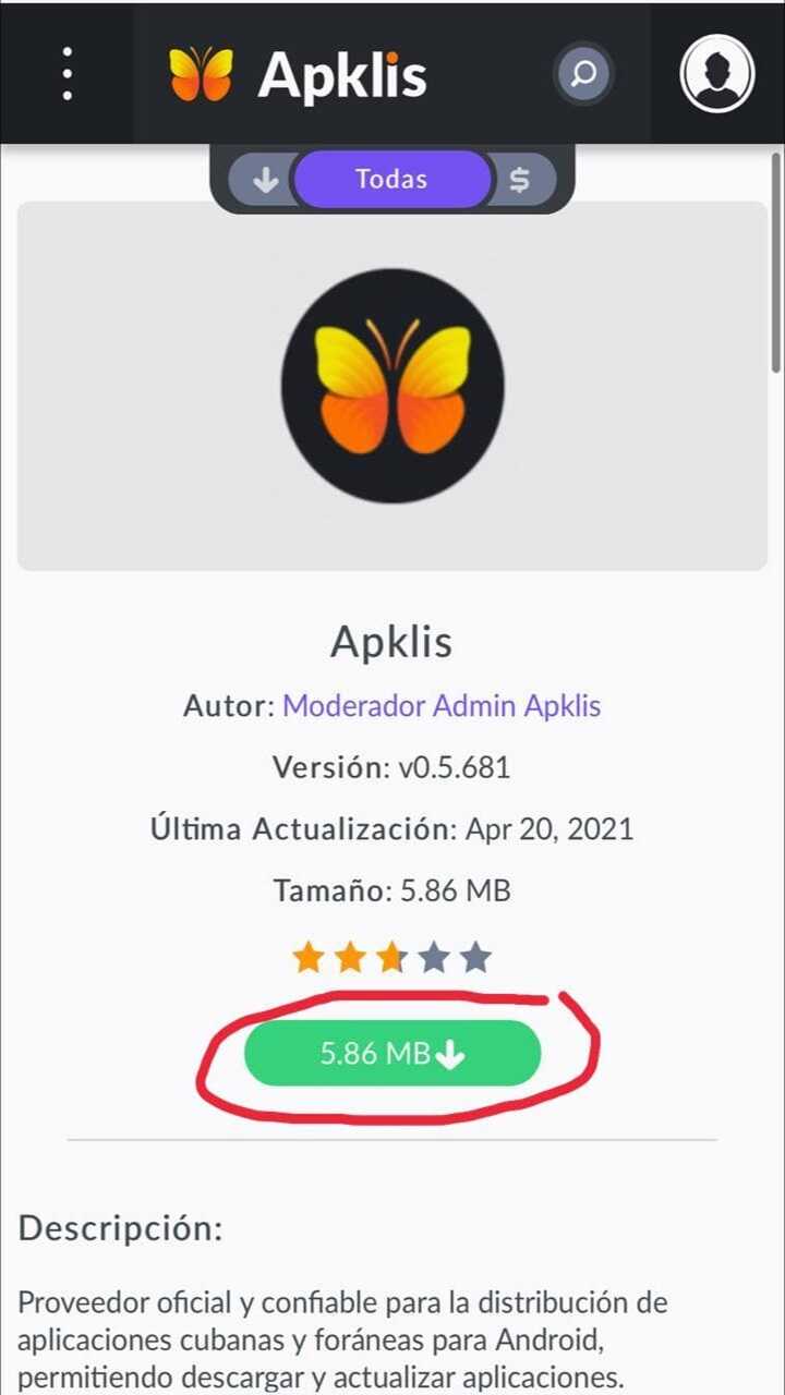 Apklis screenshot 3