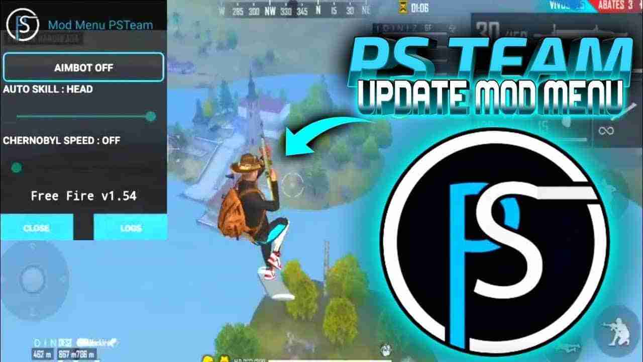 Free Fire MOD MENU Patoteam screenshot 1