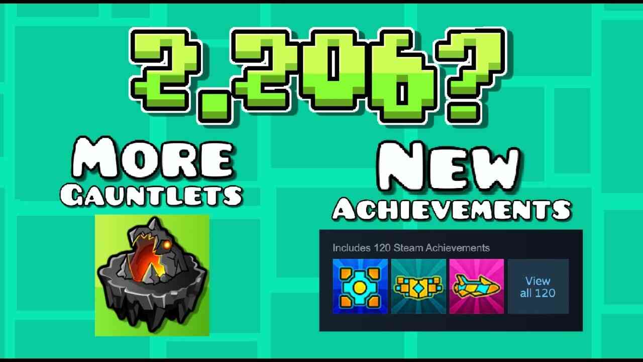 Geometry Dash 2.206 screenshot 1